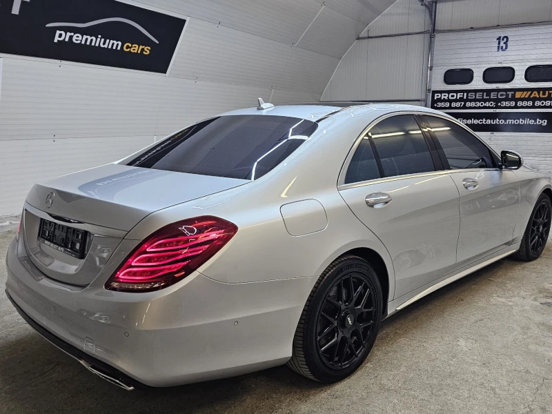 Mercedes-Benz S 500 4MATIC#AMG#KEYLES#BURMEST#PANO#ВАКУУМ#ОБДУХ#ВНОС, снимка 7 - Автомобили и джипове - 51858169