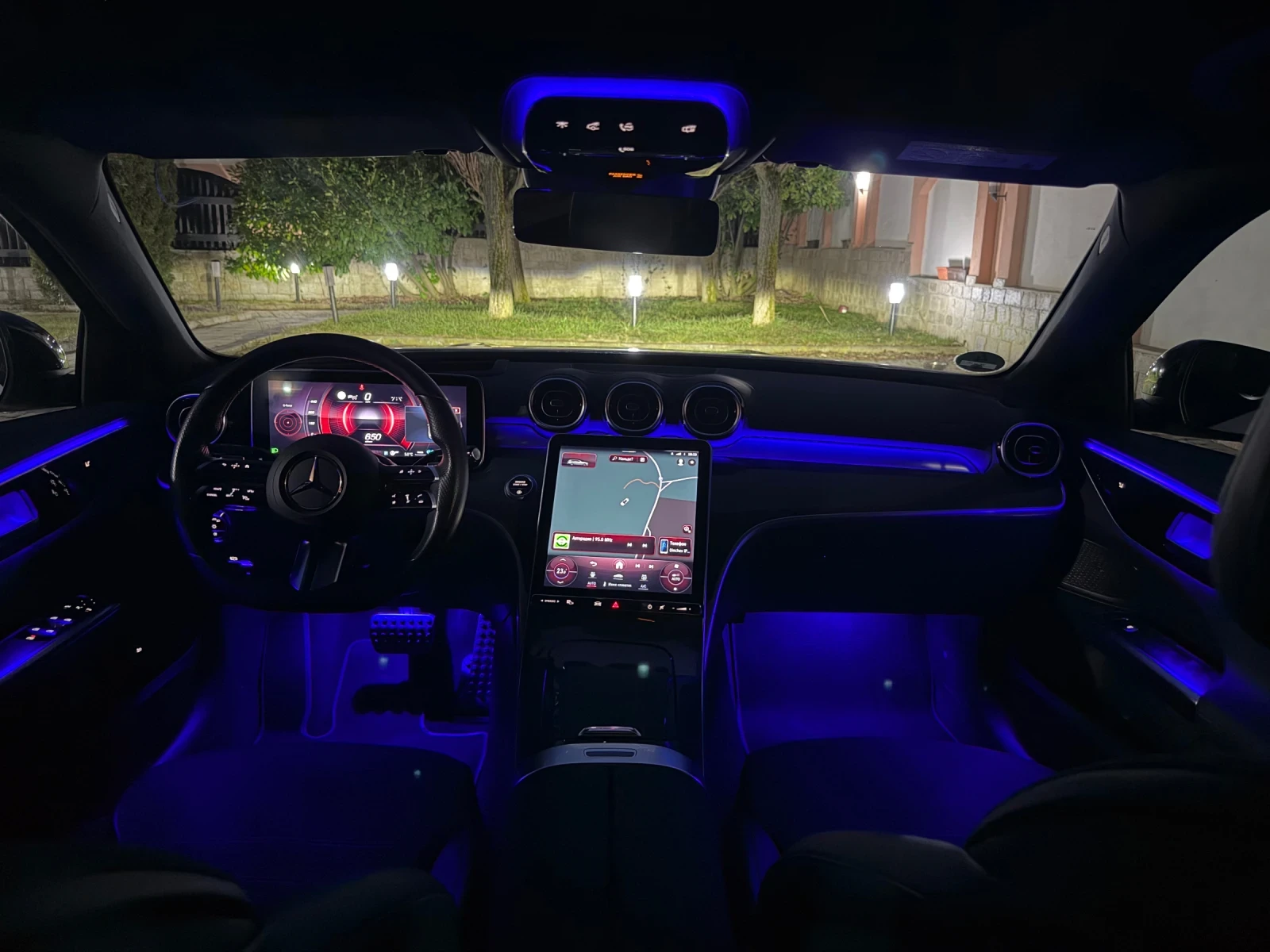 Mercedes-Benz C 220 d/3xAMG/9Gtronic/HeadUp/Night/185000km | Mobile.bg � ����������� 10