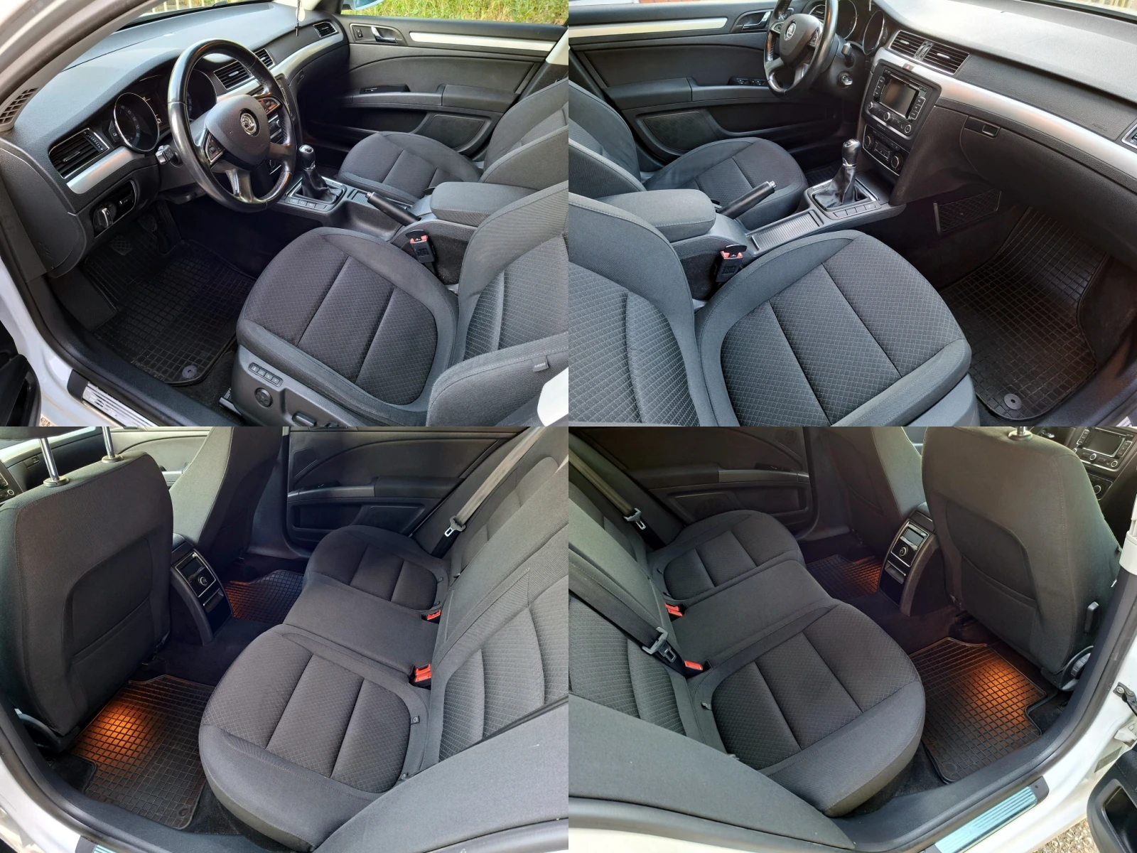 Skoda Superb 1.6TDI Обслужена* ЧИП* Сервизна ист.* Отлично съст, снимка 10 - Автомобили и джипове - 55922871