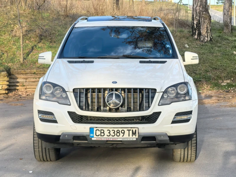 Mercedes-Benz ML 350 Бяла перла * 231 к.с * на пружини, снимка 2 - Автомобили и джипове - 49510207