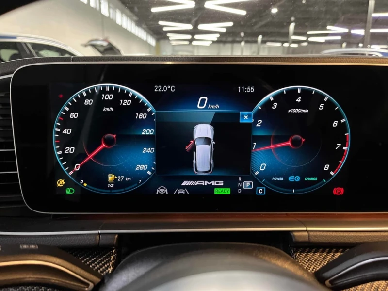 Mercedes-Benz GLE * AMG 53 * CARFAX * БЕЗ ПЪРВОНАЧАЛНА ВНОСКА, снимка 8 - Автомобили и джипове - 53194514