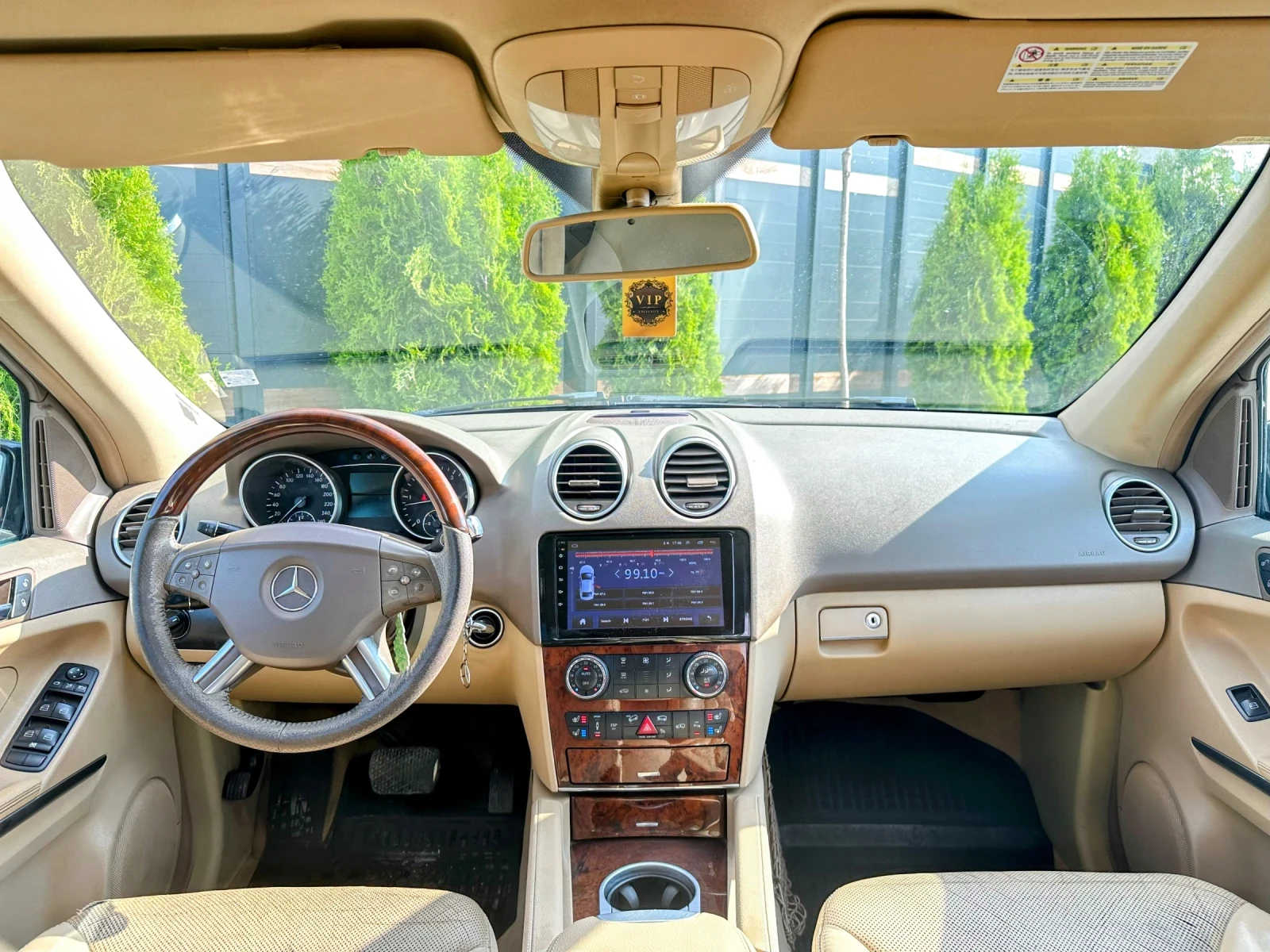 Mercedes-Benz ML 320 3.0D/224hp* AMG ПАКЕТ* ПОДГРЕВ* ОБДУХВАНЕ* КАМЕРА* - изображение 7