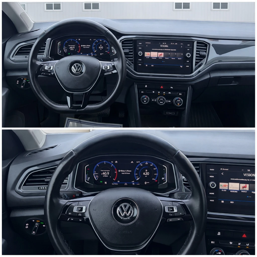 VW T-Roc 2.0 TDI-4Motion-DSG-Дигитално табло-Keyless-Камера, снимка 11 - Автомобили и джипове - 54009602