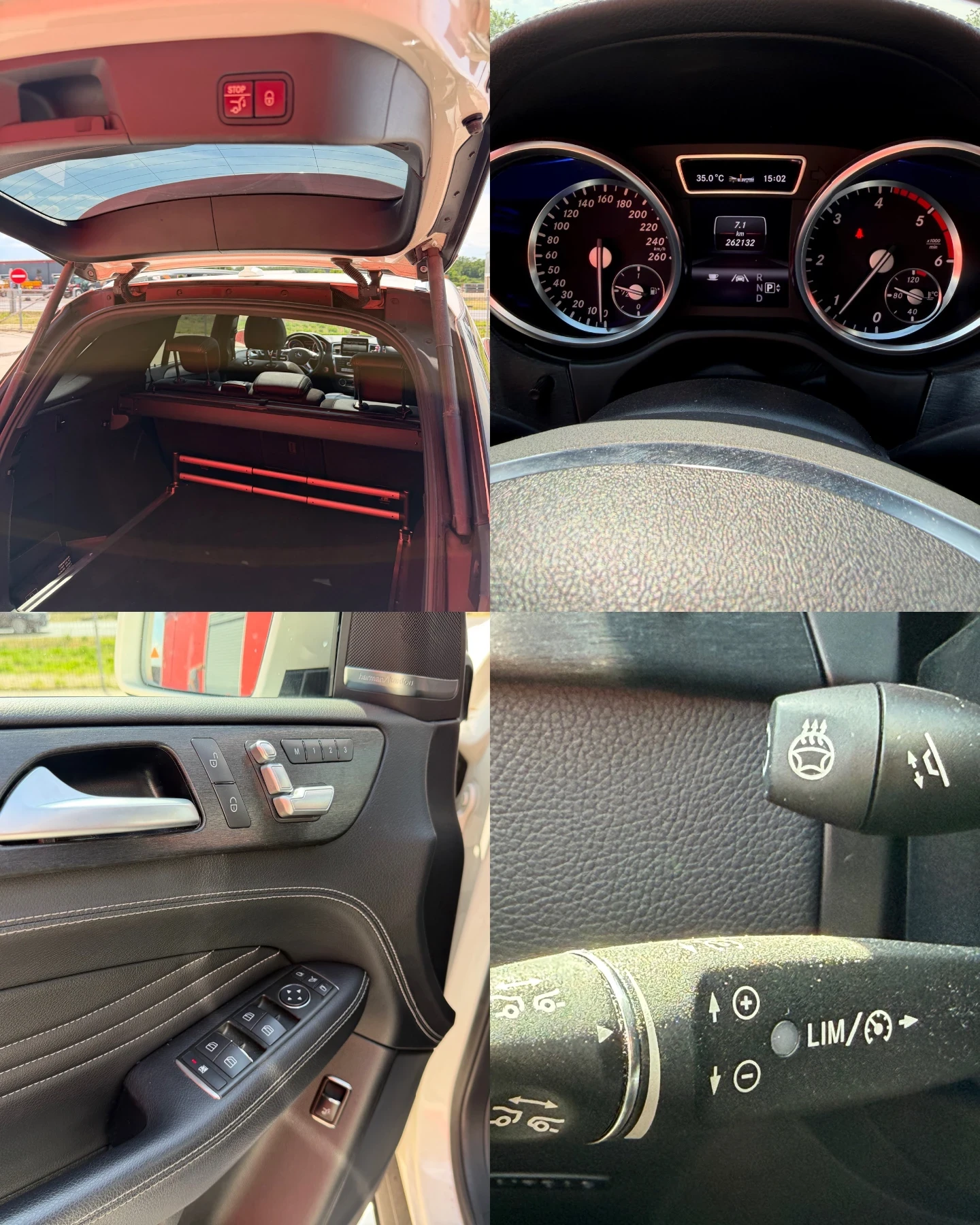 Mercedes-Benz ML 350 AMG / DISTRONIC / 360 KAMERI / KEYLESS GO / PANORA, снимка 10 - Автомобили и джипове - 55213481