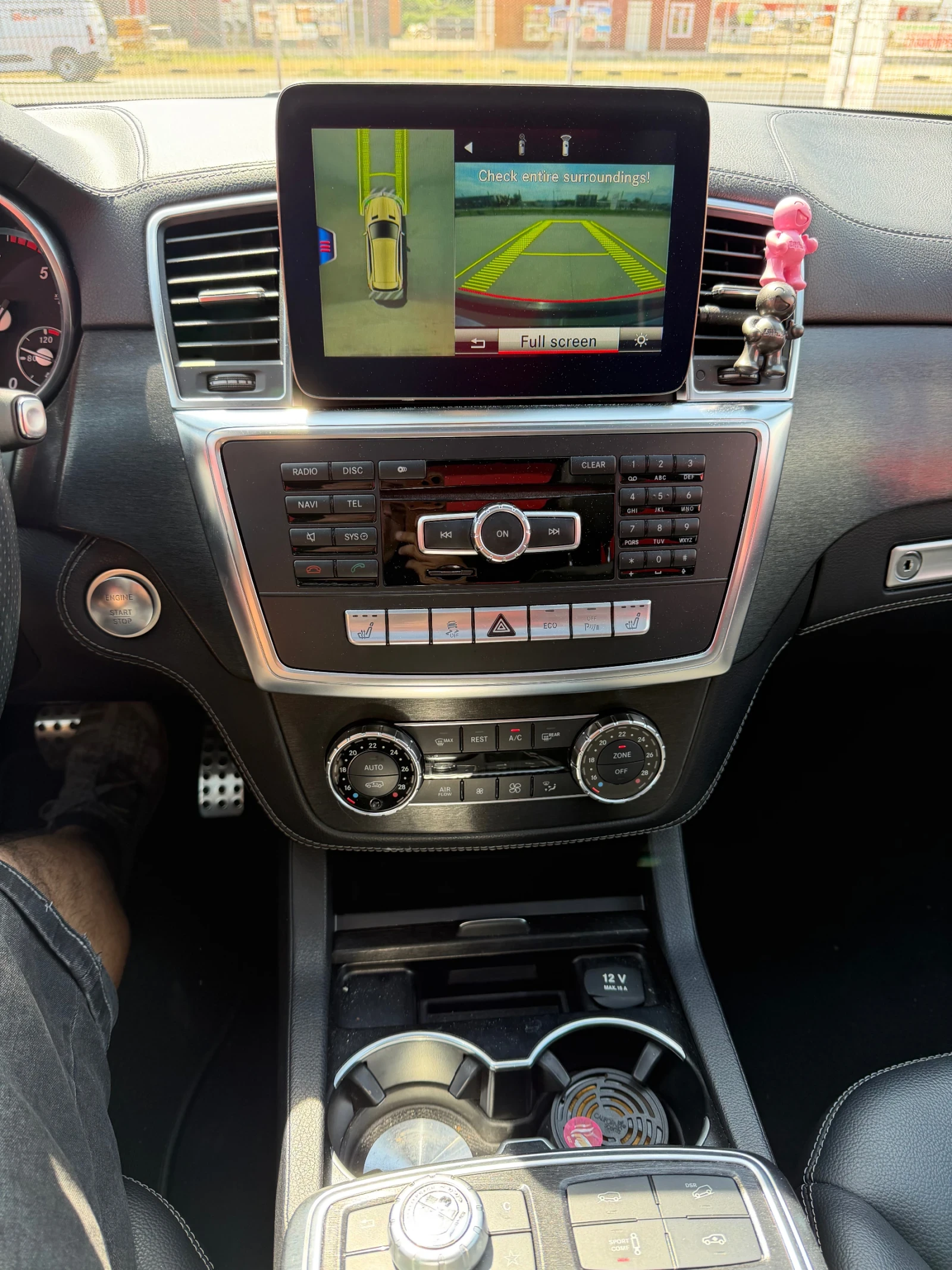 Mercedes-Benz ML 350 AMG / DISTRONIC / 360 KAMERI / KEYLESS GO / PANORA, снимка 17 - Автомобили и джипове - 55213481