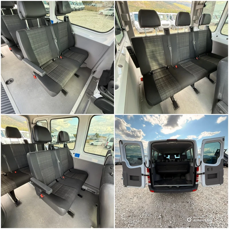 Mercedes-Benz Sprinter 313 Лизинг!!!!9-МЕСТЕН-КЛИМАТИК, снимка 10 - Бусове и автобуси - 52030883