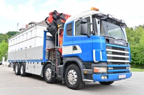 Scania 124 420 24м Кран, снимка 2