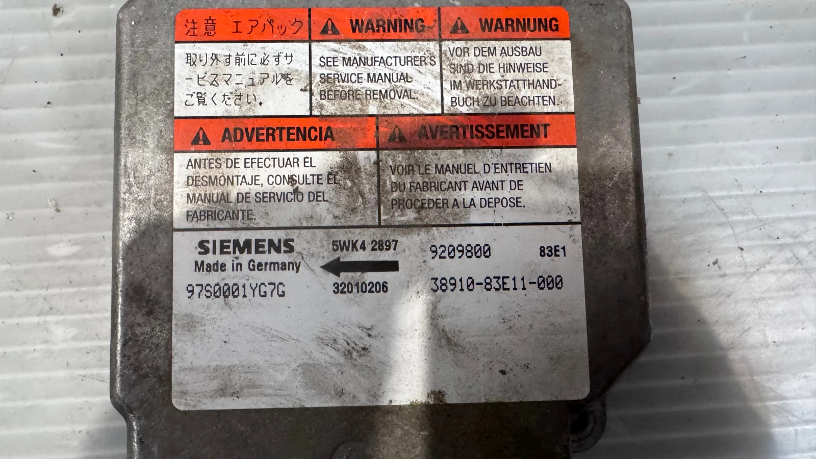 Airbag  /  /  a Opel Agila - 9209800 / 97S0001YG7G / 32010206 | Mobile.bg   2