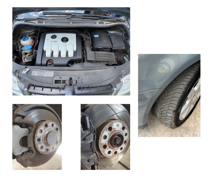 VW Touran 2.0 TDI GERMANY, снимка 14 - Автомобили и джипове - 52895821