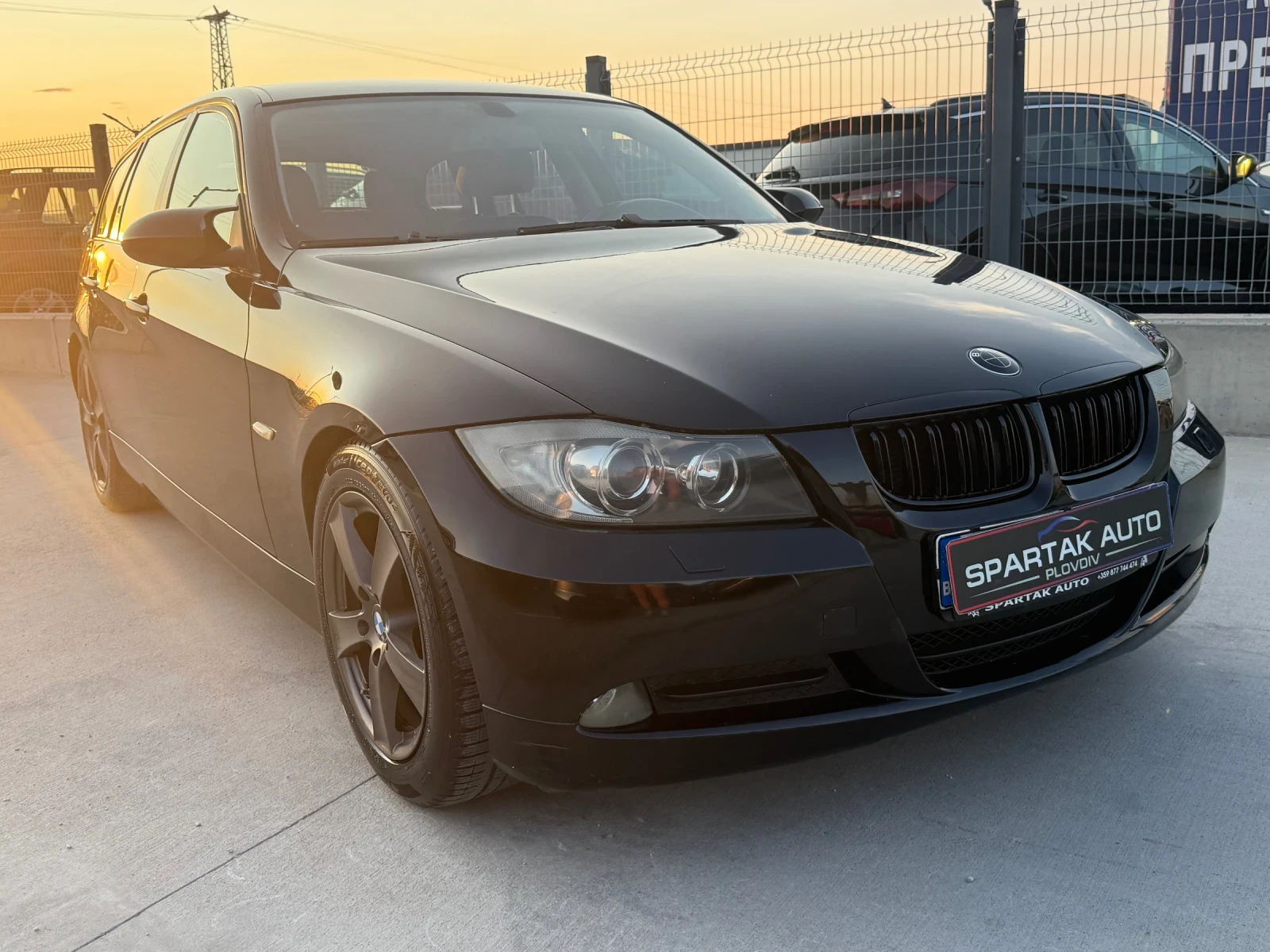 BMW 320 D* 2008г* АВТОМАТИК* 163к.с* КОЖА* , снимка 3 - Автомобили и джипове - 55212747