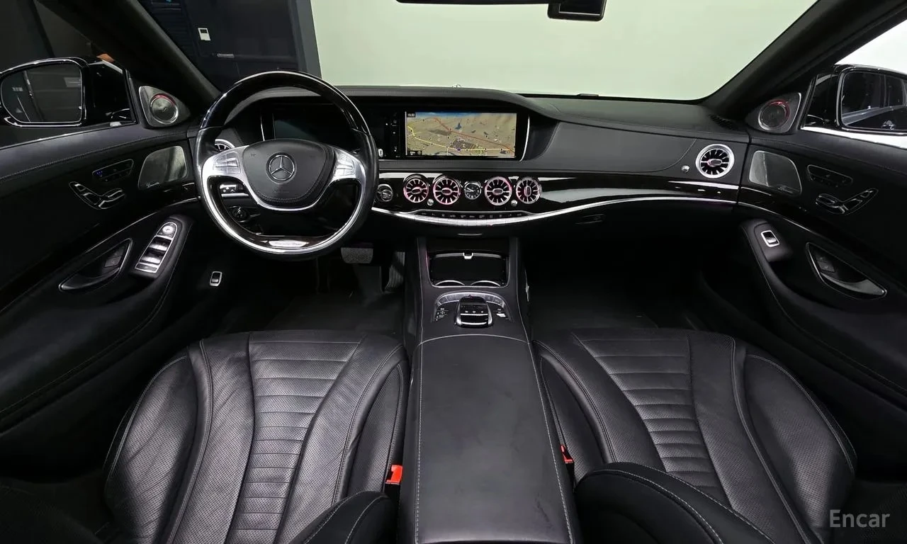 Mercedes-Benz S 500 L| HUD| ОБДУХ| BURMESTER| ПАМЕТ| , снимка 7 - Автомобили и джипове - 55871590