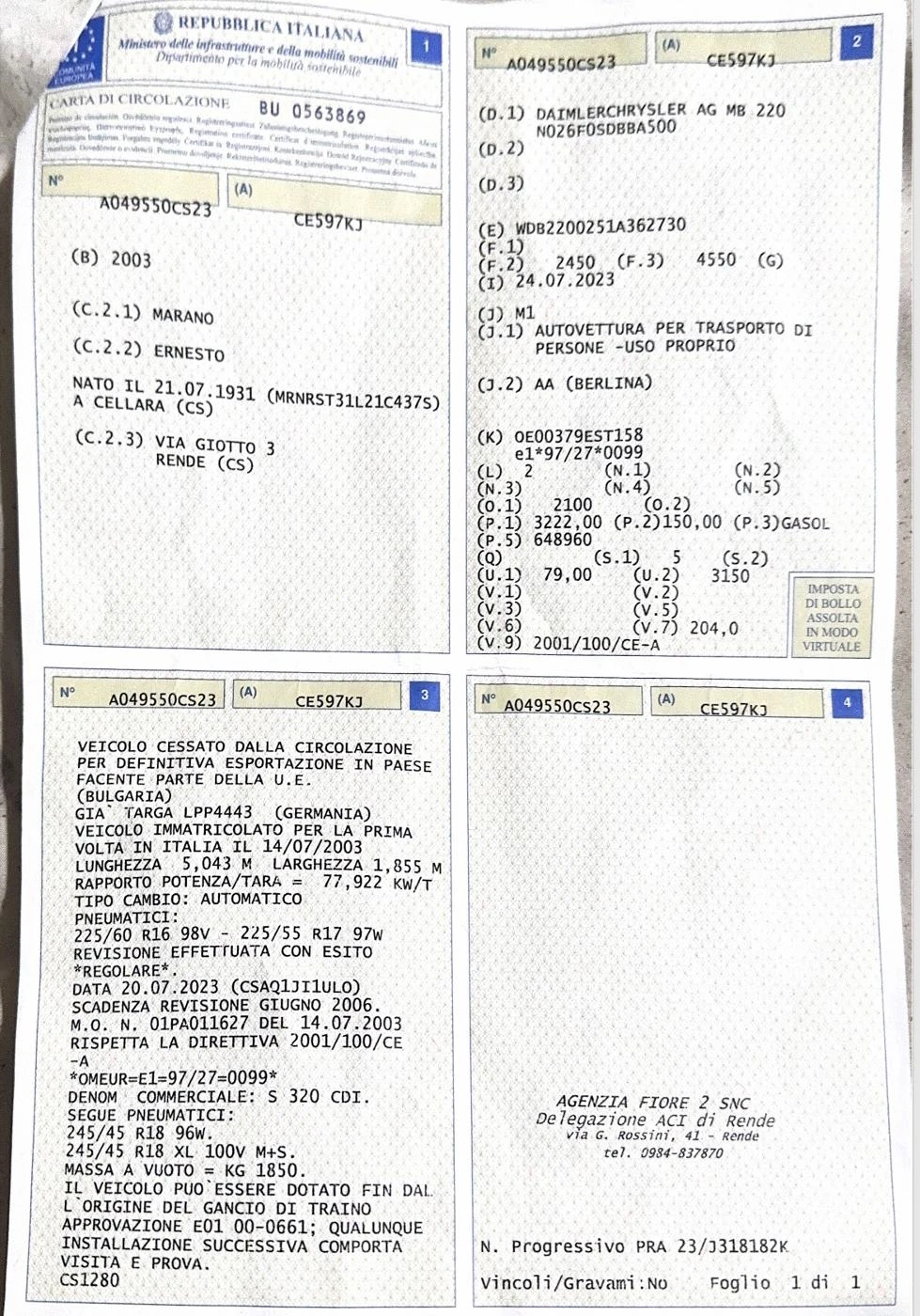 Mercedes-Benz S 320 Facelift, снимка 16 - Автомобили и джипове - 55944717