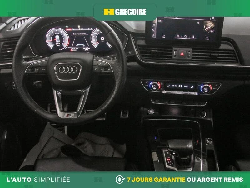 Audi Q5 45TFSI* NARDO GREY* DISTRONIC* ПАНОРАМА* КАМЕРА, снимка 10 - Автомобили и джипове - 55278283