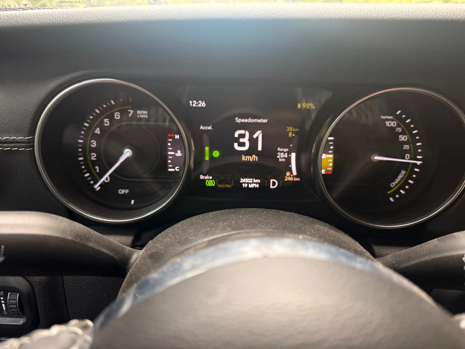 Jeep Wrangler SAHARA , 4xe Plug in hibrid | Mobile.bg � ����������� 13