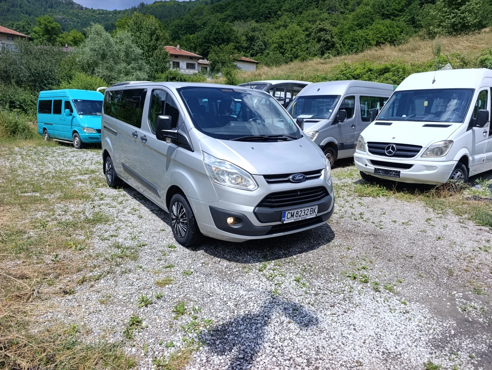 Ford Transit Custom 8+ 1, НЕМЕЦ, КЛИМА, ТОП!, снимка 8 - Бусове и автобуси - 56133964