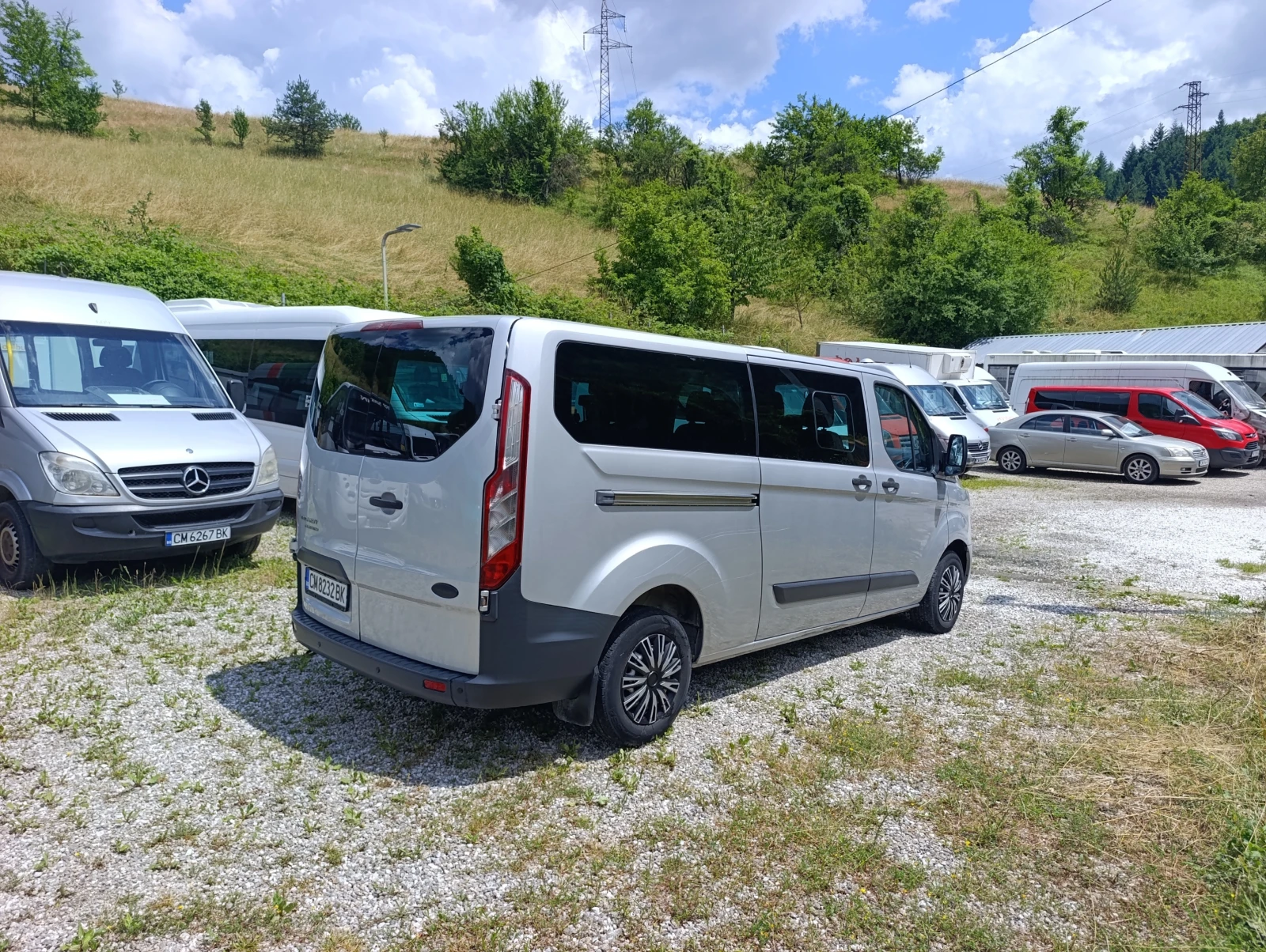 Ford Transit Custom 8+ 1, НЕМЕЦ, КЛИМА, ТОП!, снимка 11 - Бусове и автобуси - 56133964