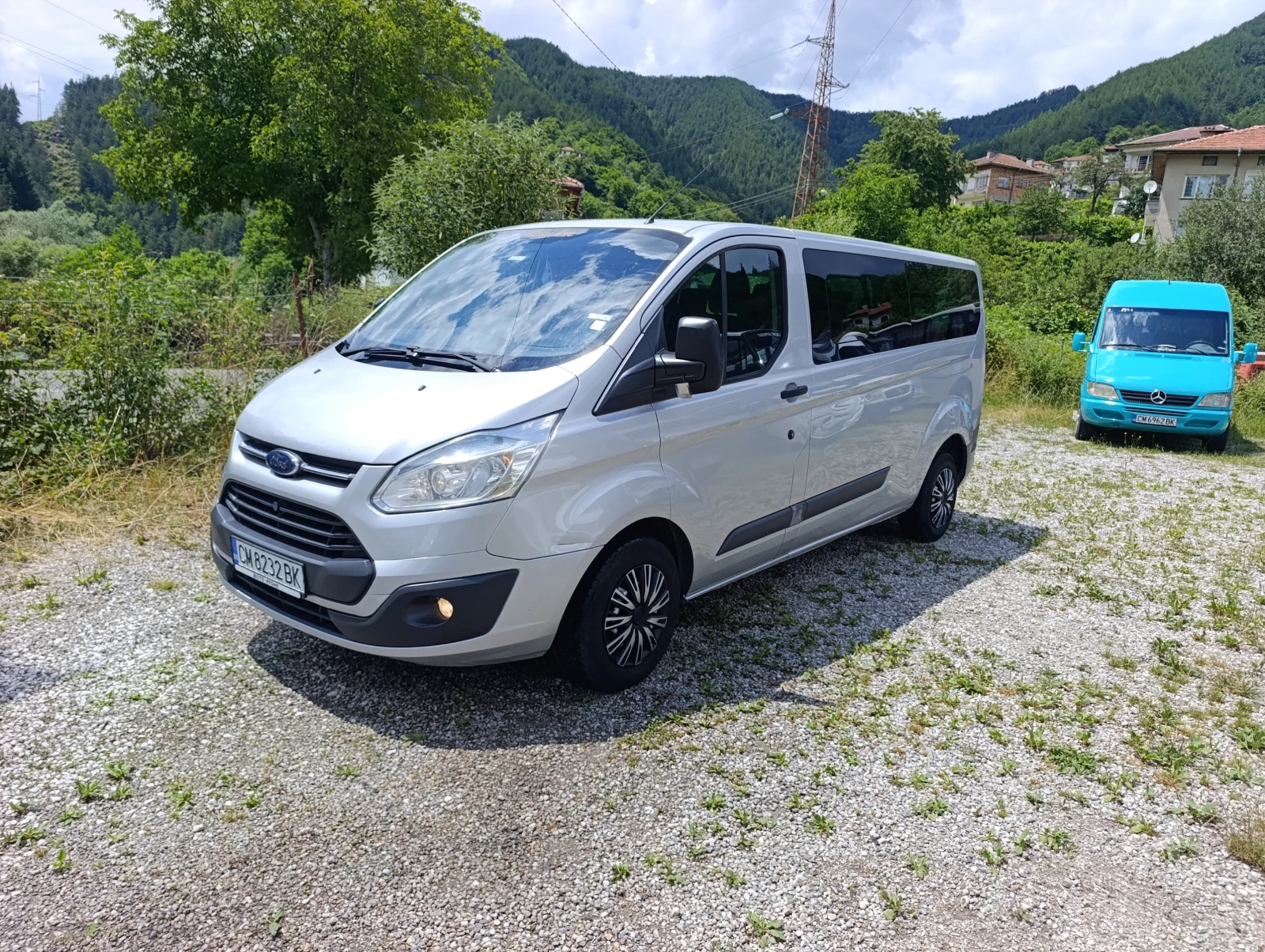 Ford Transit Custom 8+ 1, НЕМЕЦ, КЛИМА, ТОП!, снимка 9 - Бусове и автобуси - 56133964