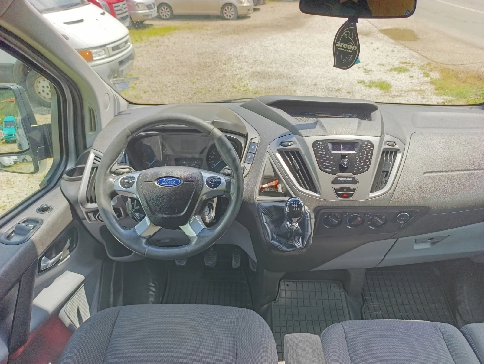 Ford Transit Custom 8+ 1, НЕМЕЦ, КЛИМА, ТОП!, снимка 12 - Бусове и автобуси - 56133964