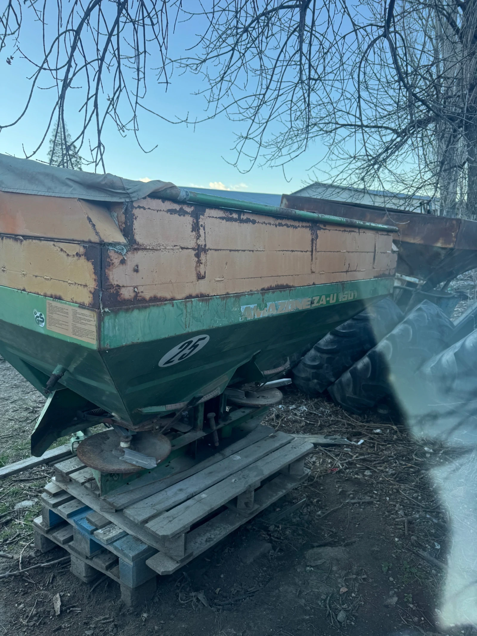 Торачка Amazone, снимка 8 - Селскостопанска техника - 54360962