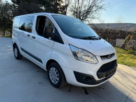 Ford Transit Custom 2.2TDCI* 6-местен* EURO6* , снимка 4 - Автомобили и джипове - 53636787
