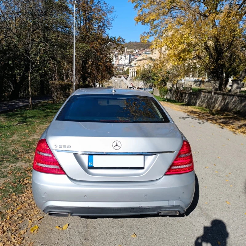 Mercedes-Benz S 550 ПРОМО фейс, амг, дълга реални км, снимка 6 - Автомобили и джипове - 47626531