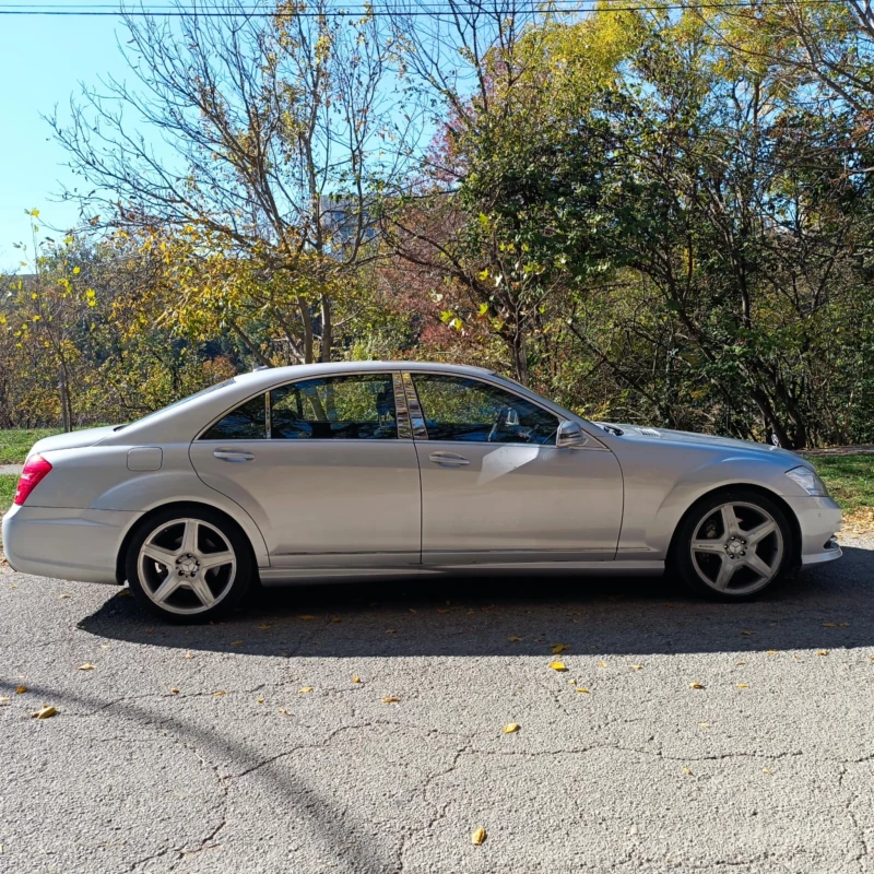 Mercedes-Benz S 550 ПРОМО фейс, амг, дълга реални км, снимка 3 - Автомобили и джипове - 47626531