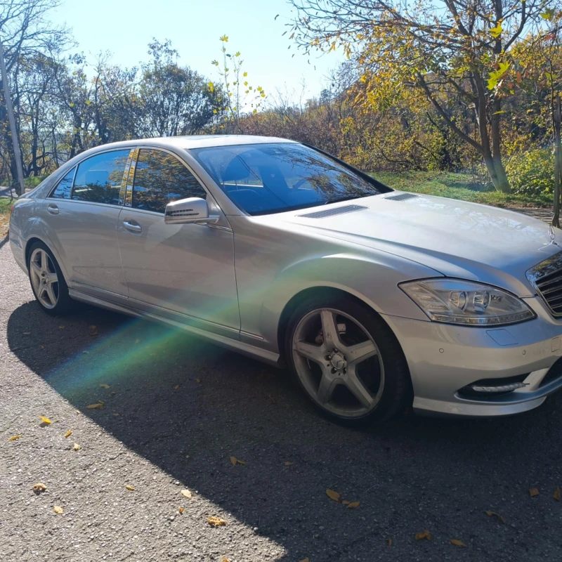 Mercedes-Benz S 550 ПРОМО фейс, амг, дълга реални км, снимка 2 - Автомобили и джипове - 47626531