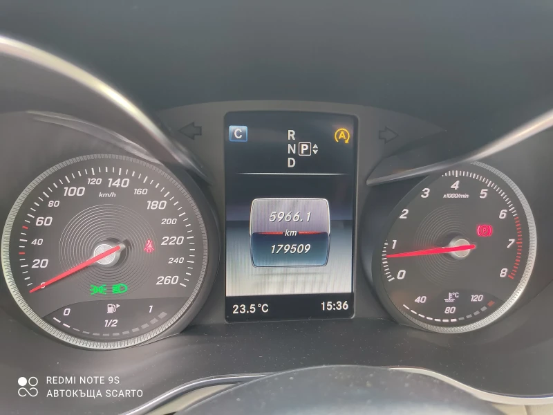 Mercedes-Benz C 200 W205, бензин, автоматик, седан, Германия, TUV , снимка 12 - Автомобили и джипове - 51356301