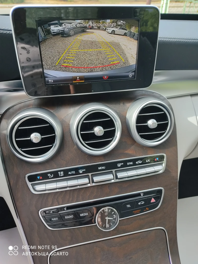 Mercedes-Benz C 200 W205, бензин, автоматик, седан, Германия, TUV , снимка 11 - Автомобили и джипове - 51356301