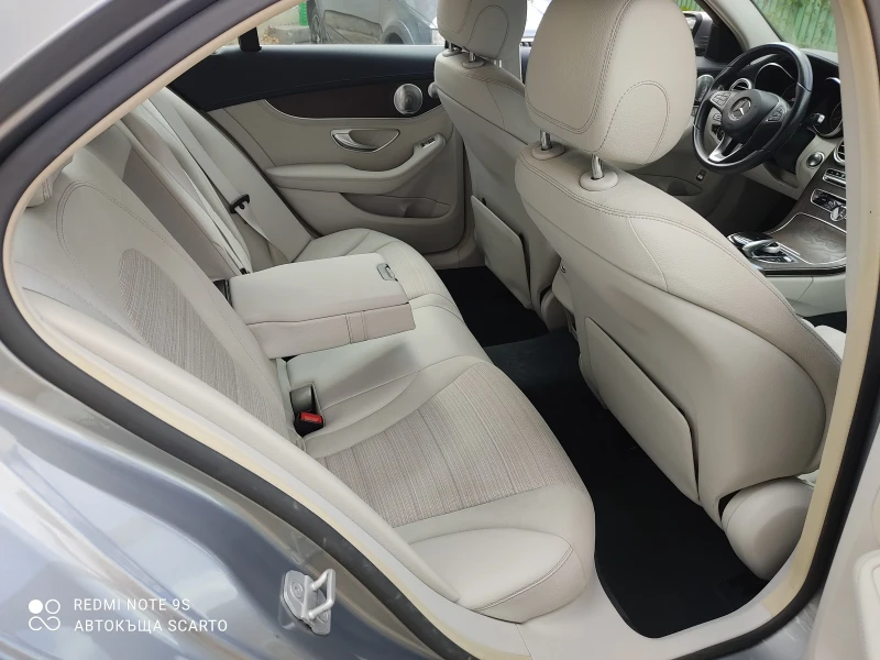Mercedes-Benz C 200 W205, бензин, автоматик, седан, Германия, TUV , снимка 13 - Автомобили и джипове - 51356301
