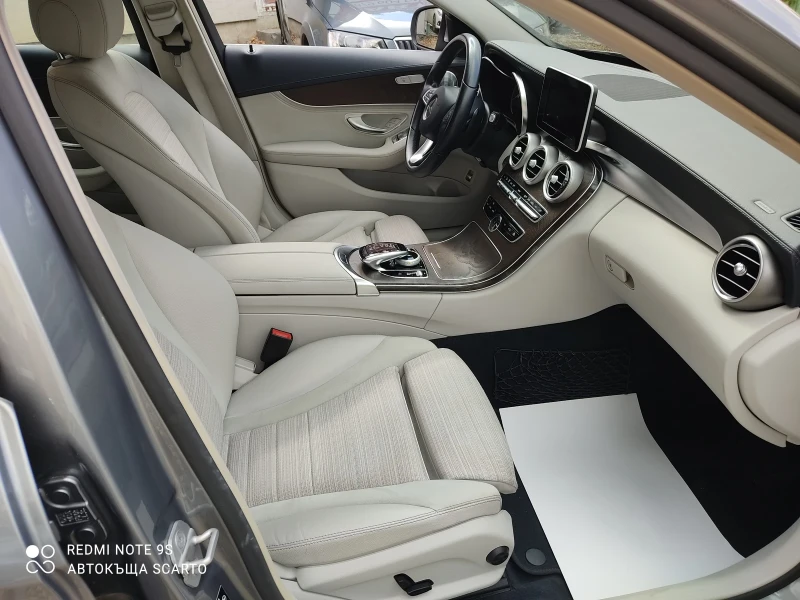 Mercedes-Benz C 200 W205, бензин, автоматик, седан, Германия, TUV , снимка 9 - Автомобили и джипове - 51356301