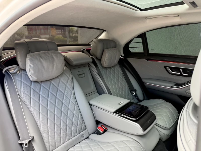 Mercedes-Benz S 450 AMG/367HP/LONG/DESIGNO/NIGHT/360/PANO/MASS/708v, снимка 11 - Автомобили и джипове - 51577841