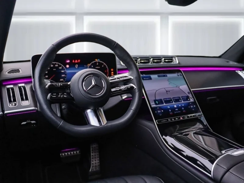Mercedes-Benz S 350 D* LONG* 4MATIC* AMG LINE* ПАНО* BURM* ГАРАНЦИЯ, снимка 8 - Автомобили и джипове - 52835297