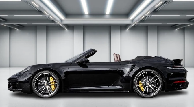 Porsche 911 Turbo S Cabriolet = Ceramic Brakes = Гаранция - изображение 4