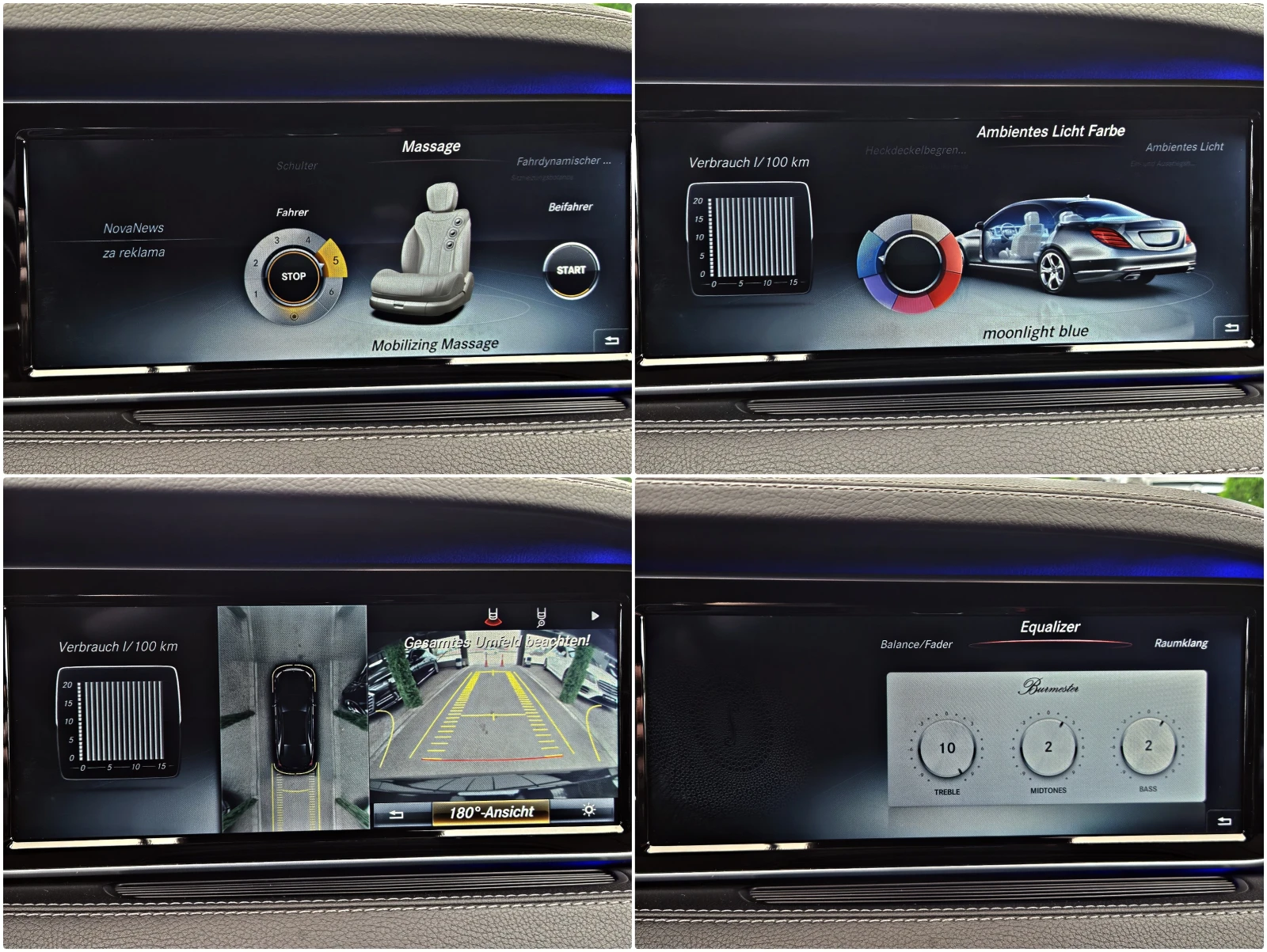 Mercedes-Benz S 500 AMG/4MAT/TV/DISTR/HUD/PANO/360CAM///LIZ | Mobile.bg   14