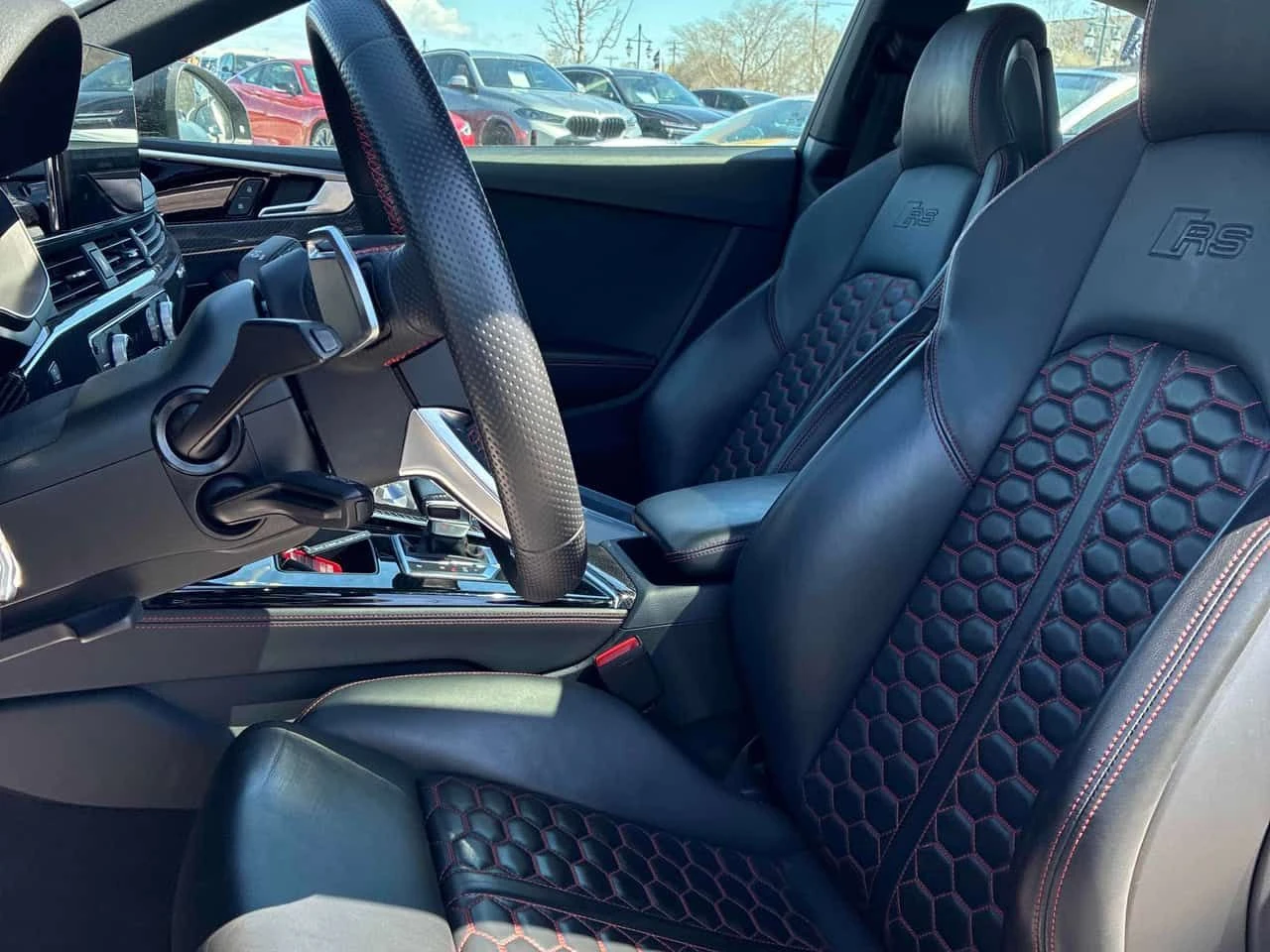 Audi Rs5 2.9 TFSI quattro/ЛАЗЕРИ/360/DIS/B&O, снимка 13 - Автомобили и джипове - 54465923