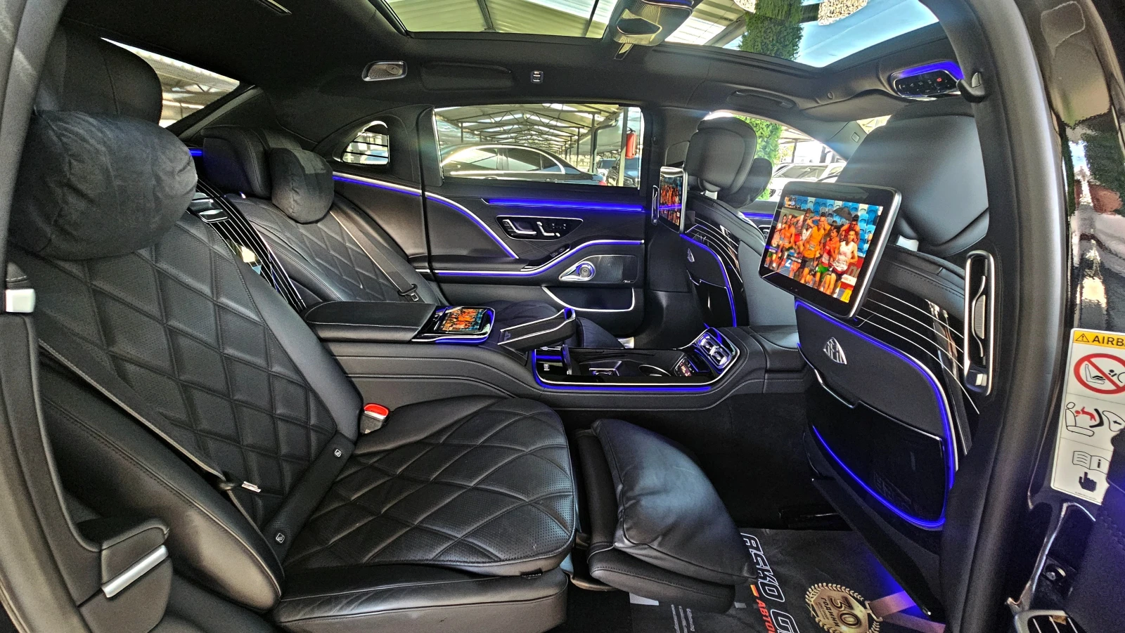Mercedes-Benz S 680 L/V12/MAYBACH/TVx3/DISTR/PANO/�����/BURMEST�R | Mobile.bg � ����������� 11