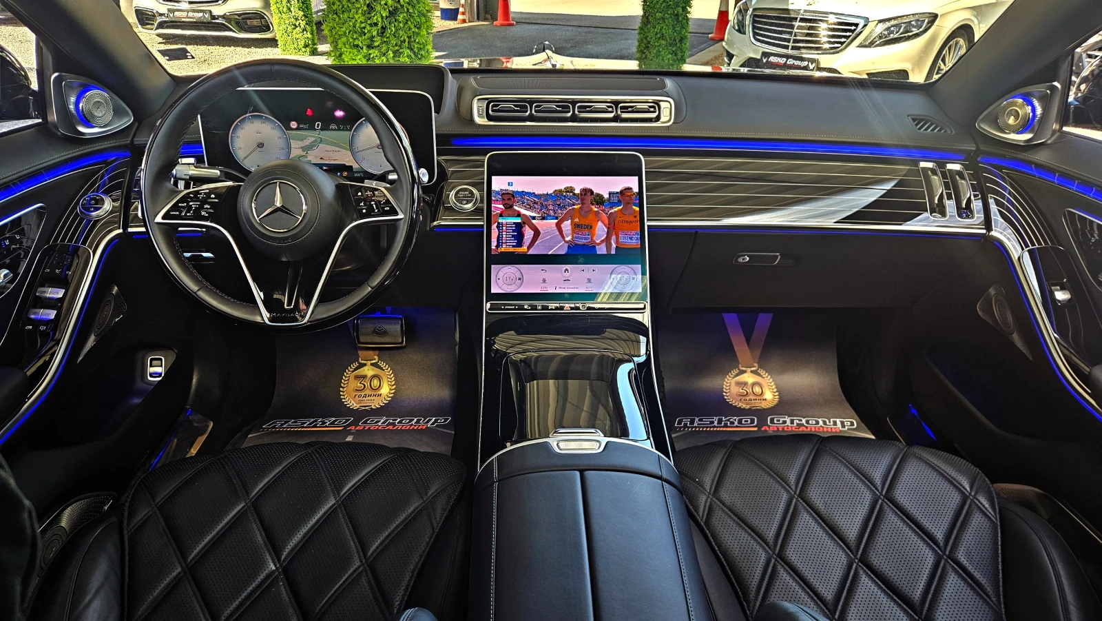 Mercedes-Benz S 680 L/V12/MAYBACH/TVx3/DISTR/PANO/�����/BURMEST�R | Mobile.bg � ����������� 8
