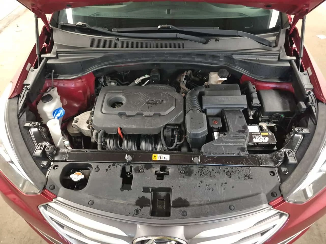 Hyundai Santa fe * Sport Base * CARFAX * БЕЗ ПЪРВОНАЧАЛНА ВНОСКА, снимка 17 - Автомобили и джипове - 55544142