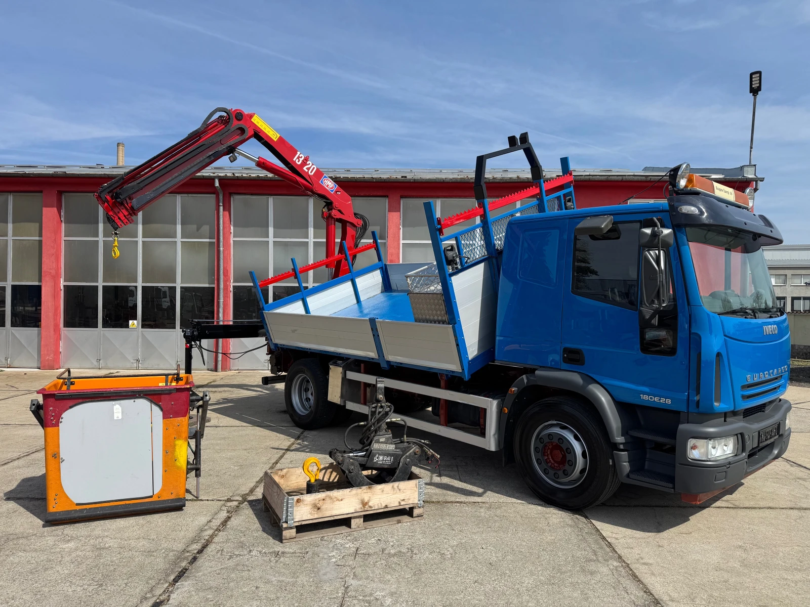 Iveco Eurocargo 180E28 HMF 1320 K4 , снимка 12 - Камиони - 53989408