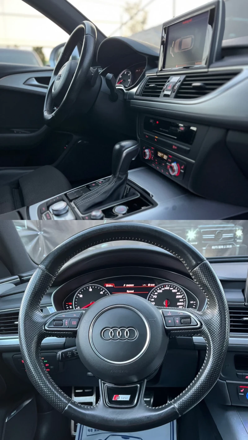 Audi A6 3.0BITURBO* 320К.С.* S-LINE* QUATTRO* FACELIFT, снимка 12 - Автомобили и джипове - 49998353