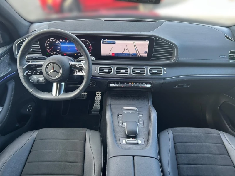 Mercedes-Benz GLE 450 d AMG 4-MATIC NIGHT PANO BURMESTER 360 , снимка 11 - Автомобили и джипове - 51508813