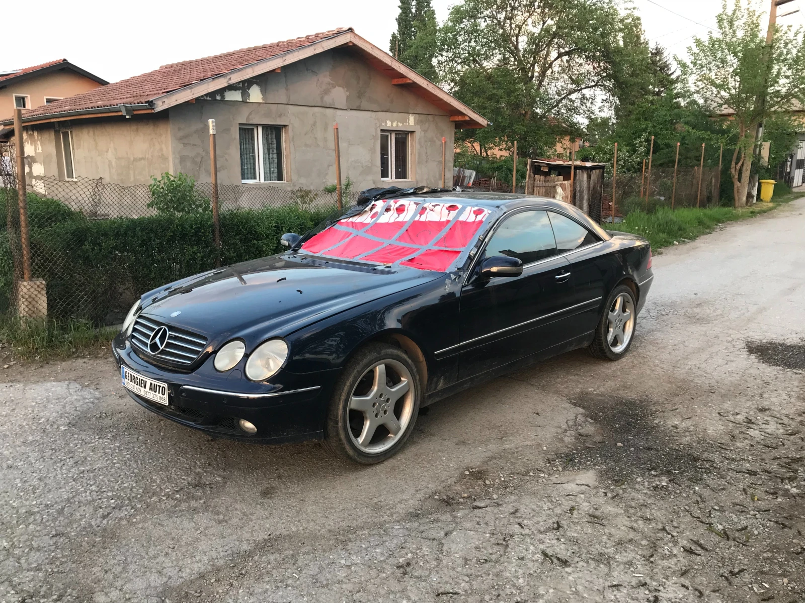 Mercedes-Benz CL 500, снимка 17 - Автомобили и джипове - 37657886