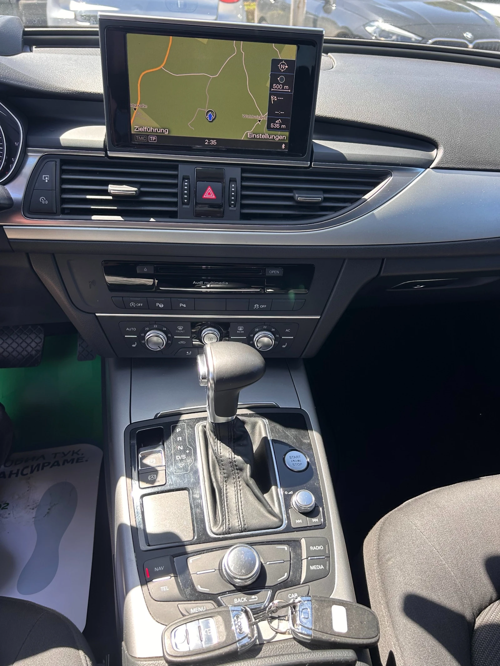 Audi A6 3.0TDI AVTOMAT/NAVI EURO 5 | Mobile.bg   14