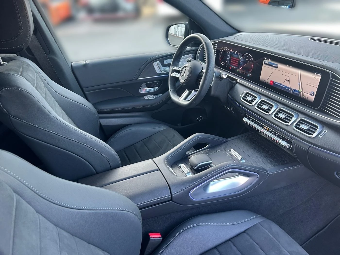 Mercedes-Benz GLE 450 d AMG 4-MATIC NIGHT PANO BURMESTER 360  | Mobile.bg   12