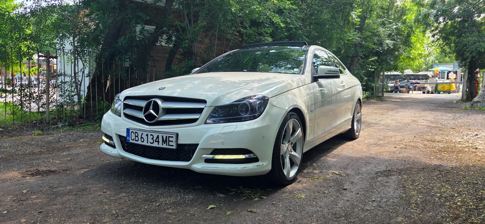 Mercedes-Benz C 220 Панорама камера подгрев , снимка 5 - Автомобили и джипове - 54800242