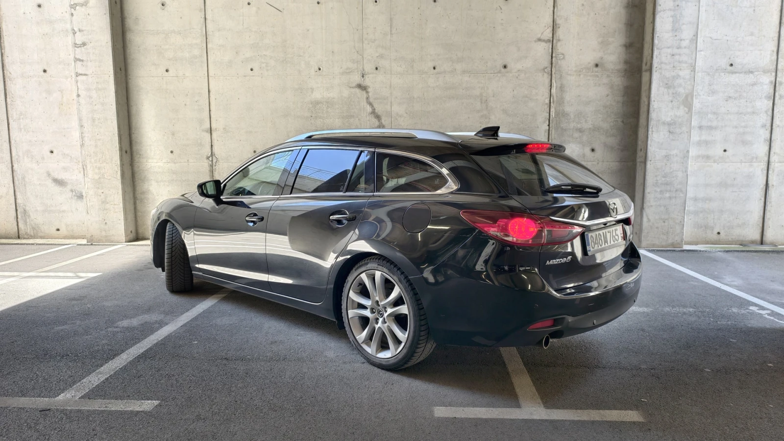 Mazda 6 ПЪЛНА.РЕВИЗИЯ.МОТОР| AUTO| NAVI| КОЖА| EURO6| ОБСЛ, снимка 5 - Автомобили и джипове - 55696211
