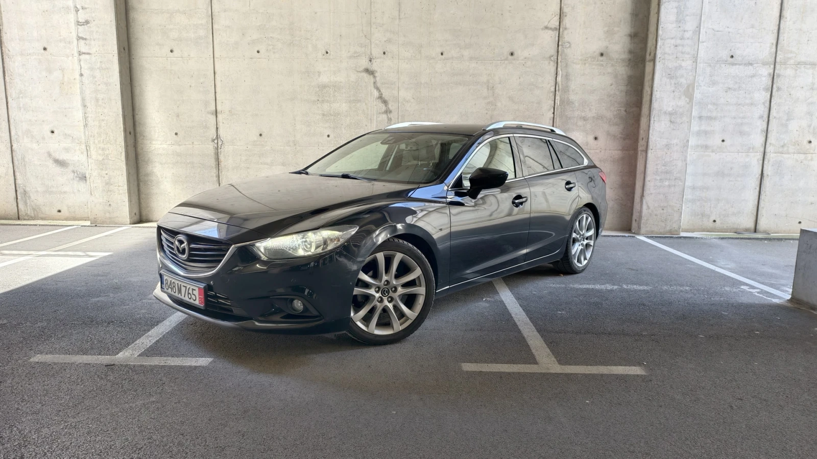 Mazda 6 ПЪЛНА.РЕВИЗИЯ.МОТОР| AUTO| NAVI| КОЖА| EURO6| ОБСЛ, снимка 7 - Автомобили и джипове - 55696211
