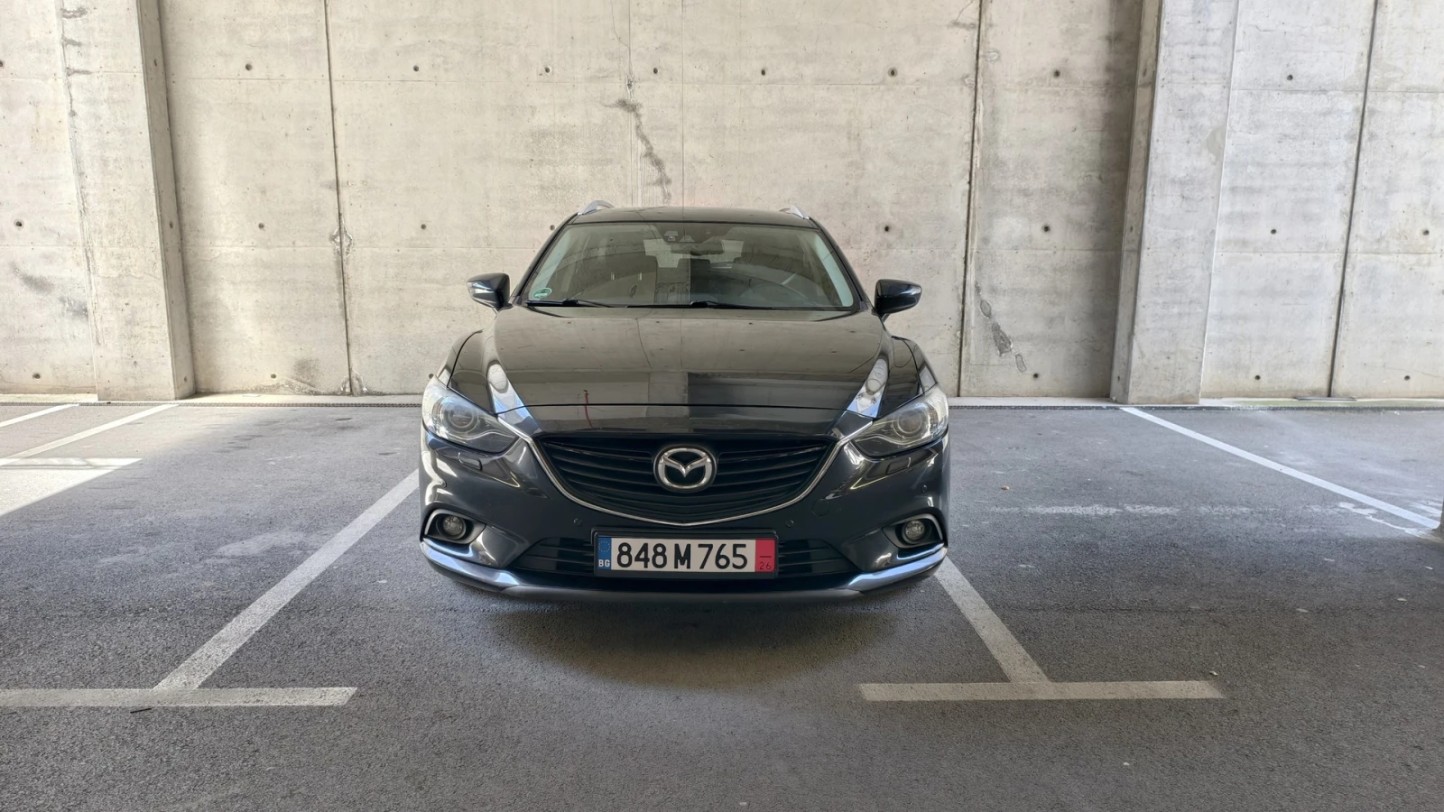 Mazda 6 ПЪЛНА.РЕВИЗИЯ.МОТОР| AUTO| NAVI| КОЖА| EURO6| ОБСЛ, снимка 8 - Автомобили и джипове - 55696211
