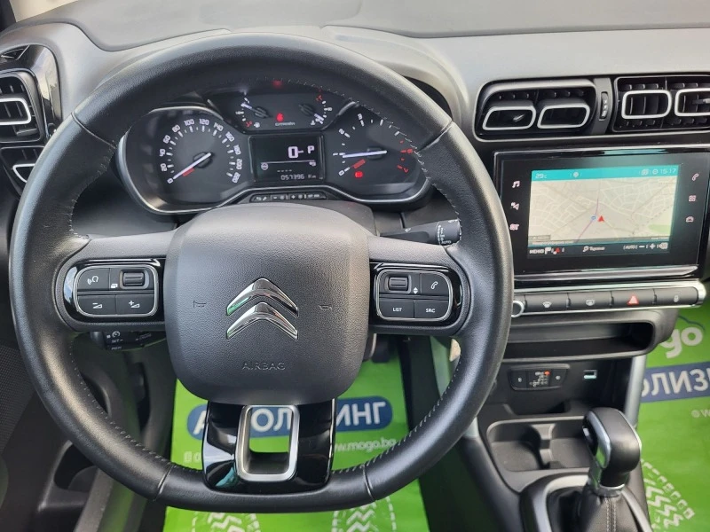 Citroen C3 Aircross 1.2 i /NAVY/LED/КАМЕРА/FULL , снимка 12 - Автомобили и джипове - 45623293